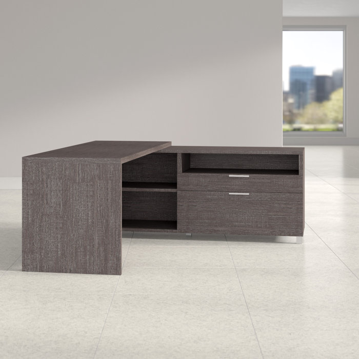 Upper Square™ DeSandre Reversible LShape Executive Desk & Reviews